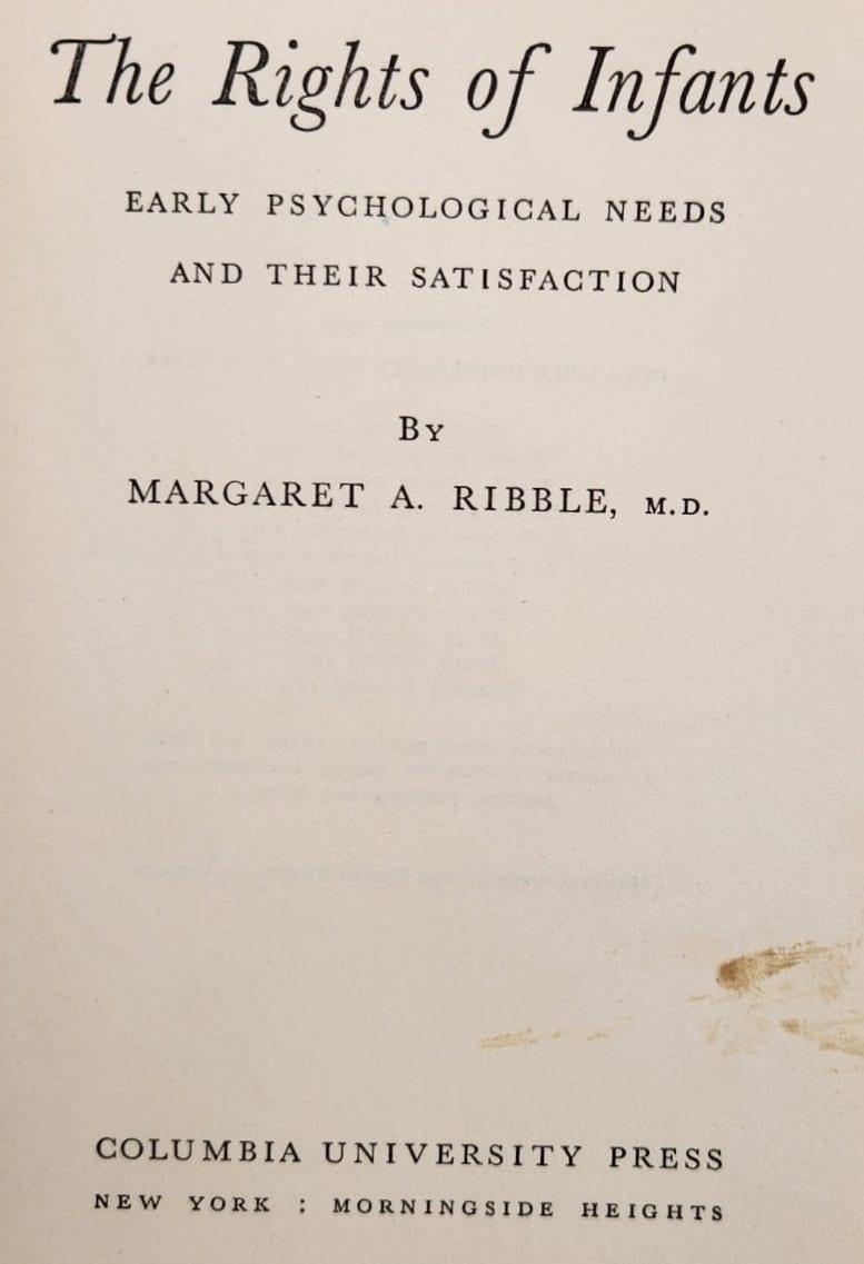 The rights of infants