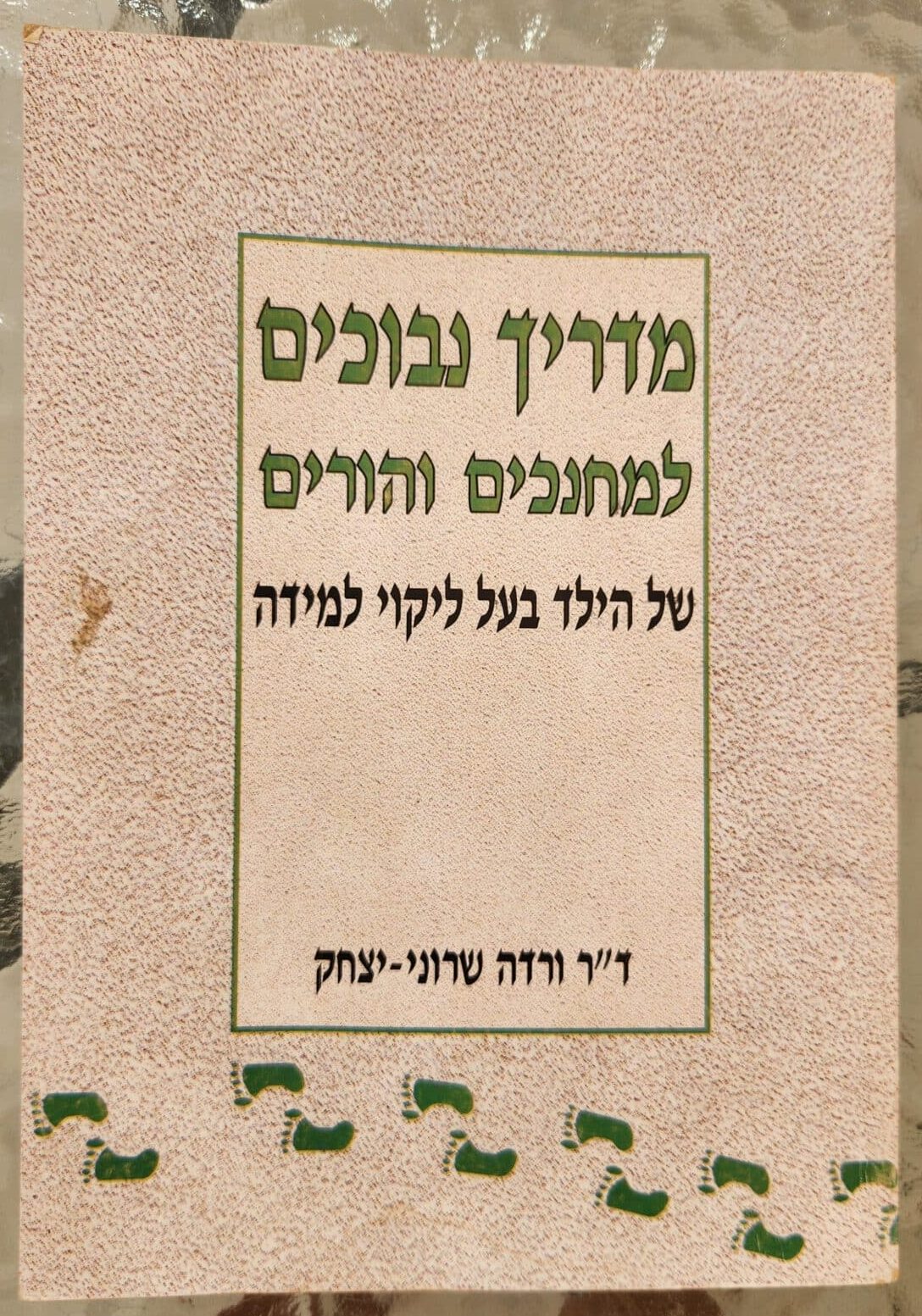 מדריך נבוכים למחנכים והורים לילדים לקויי למידה_ד"ר ורדה שרוני-יצחק