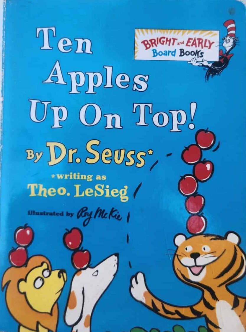 Ten apples up on top!