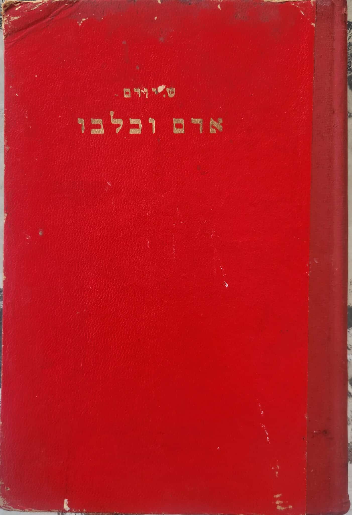 אדם וכלבו_שלמה יורם