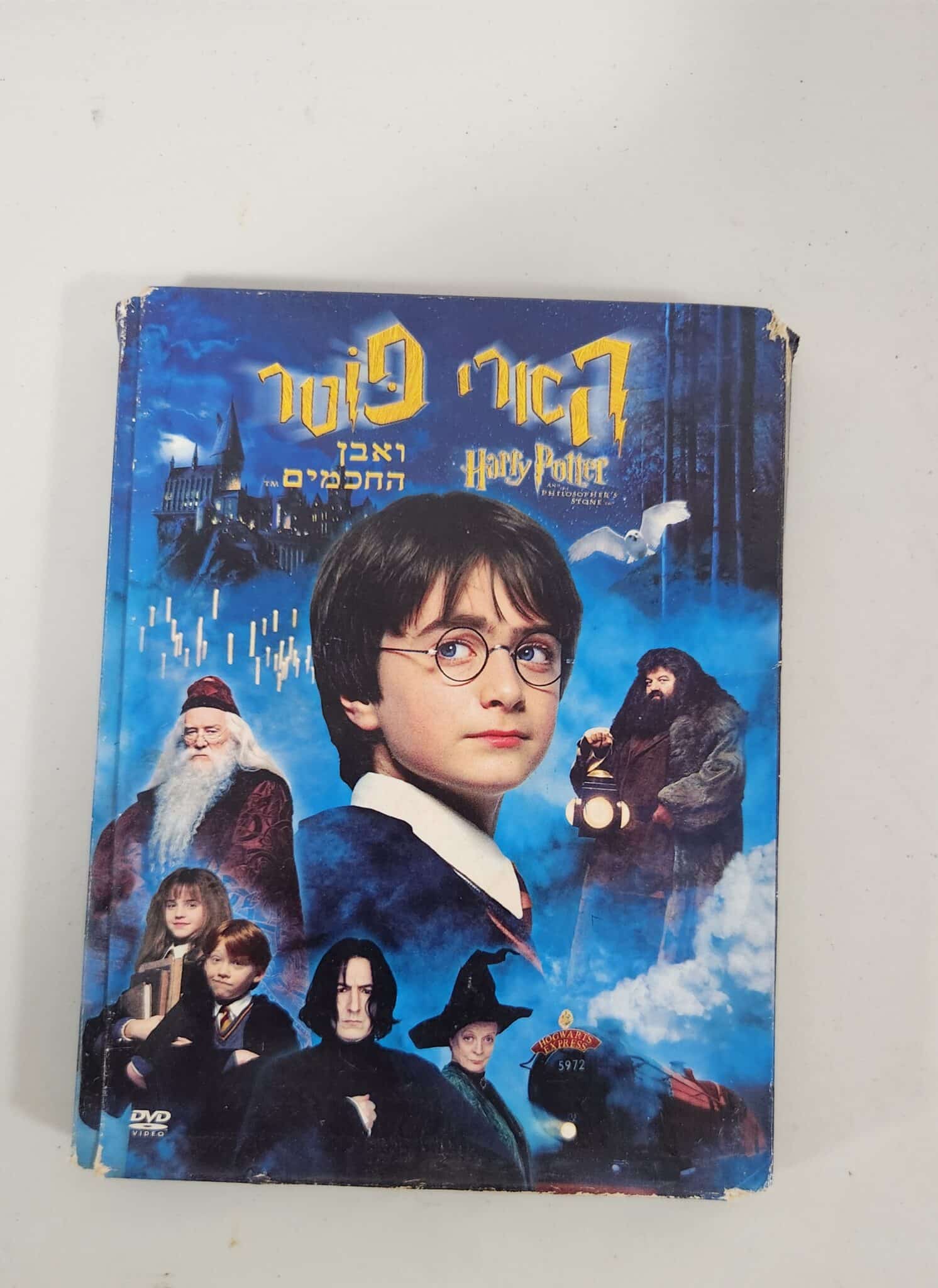 הארי פוטר ואבן החכמים - DVD