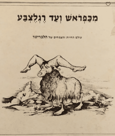 מכפראש עד רגלצבע - עולם החיות והצמחים של הלבריטר_קורט הלבריטר